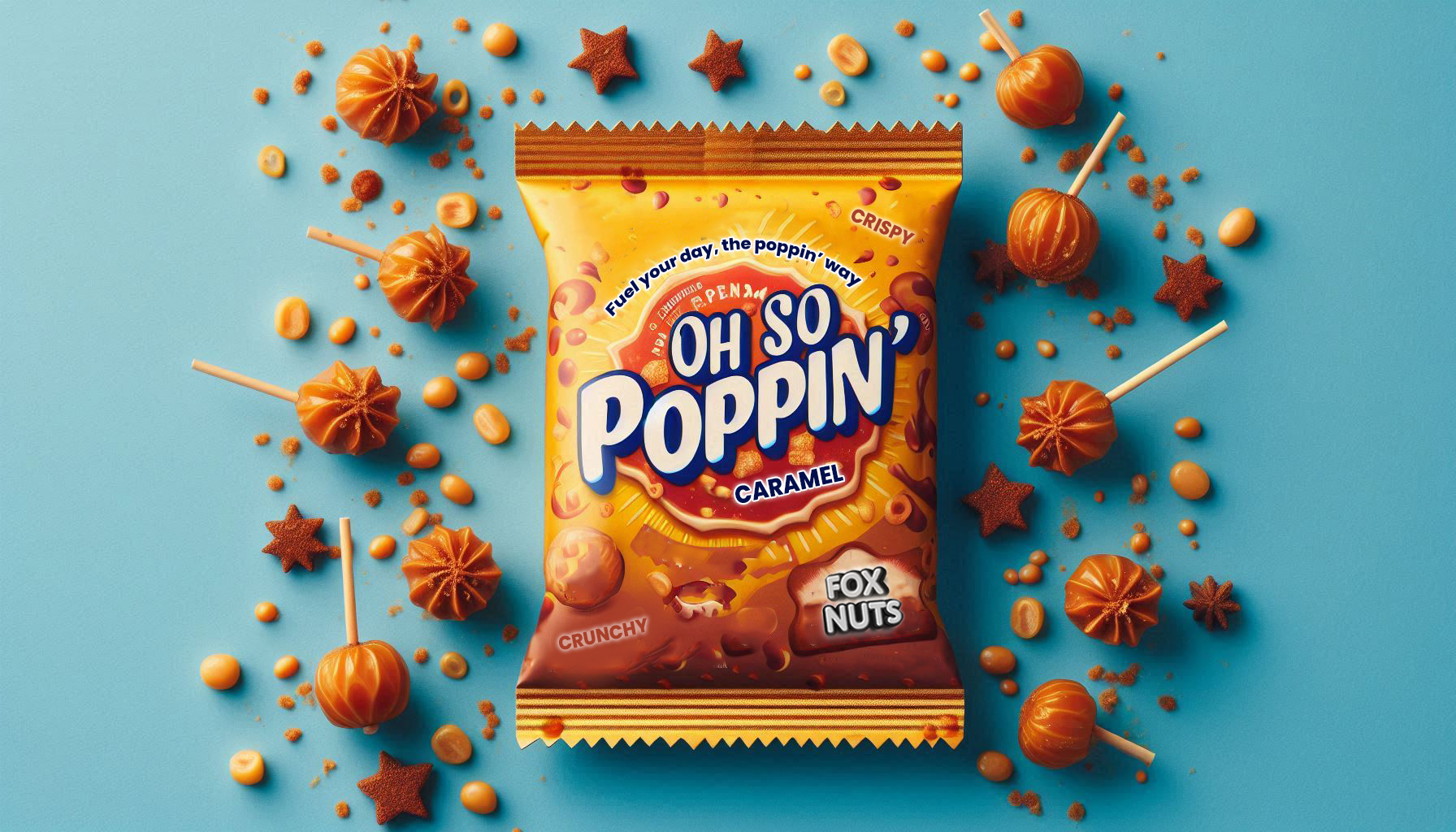 Oh So Poppin' - Snacks - Caramel Fox Nuts