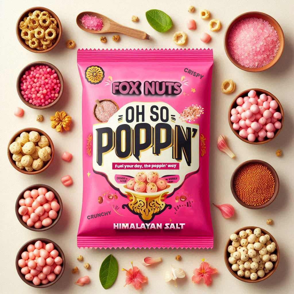 Oh So Poppin' - Snacks - Himalayan Salt Fox Nuts