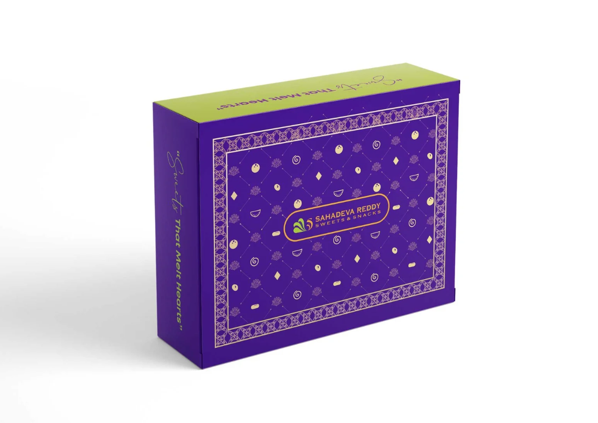 Sahadeva Reddy - Sweets & Snacks - Gift Box - Royal Purple