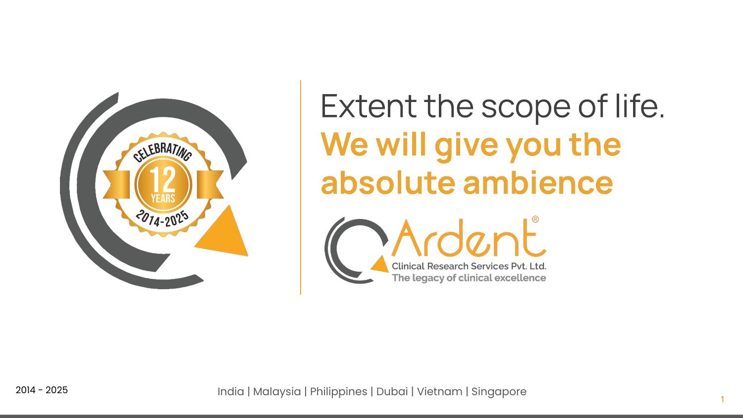 Ardent - slide 1