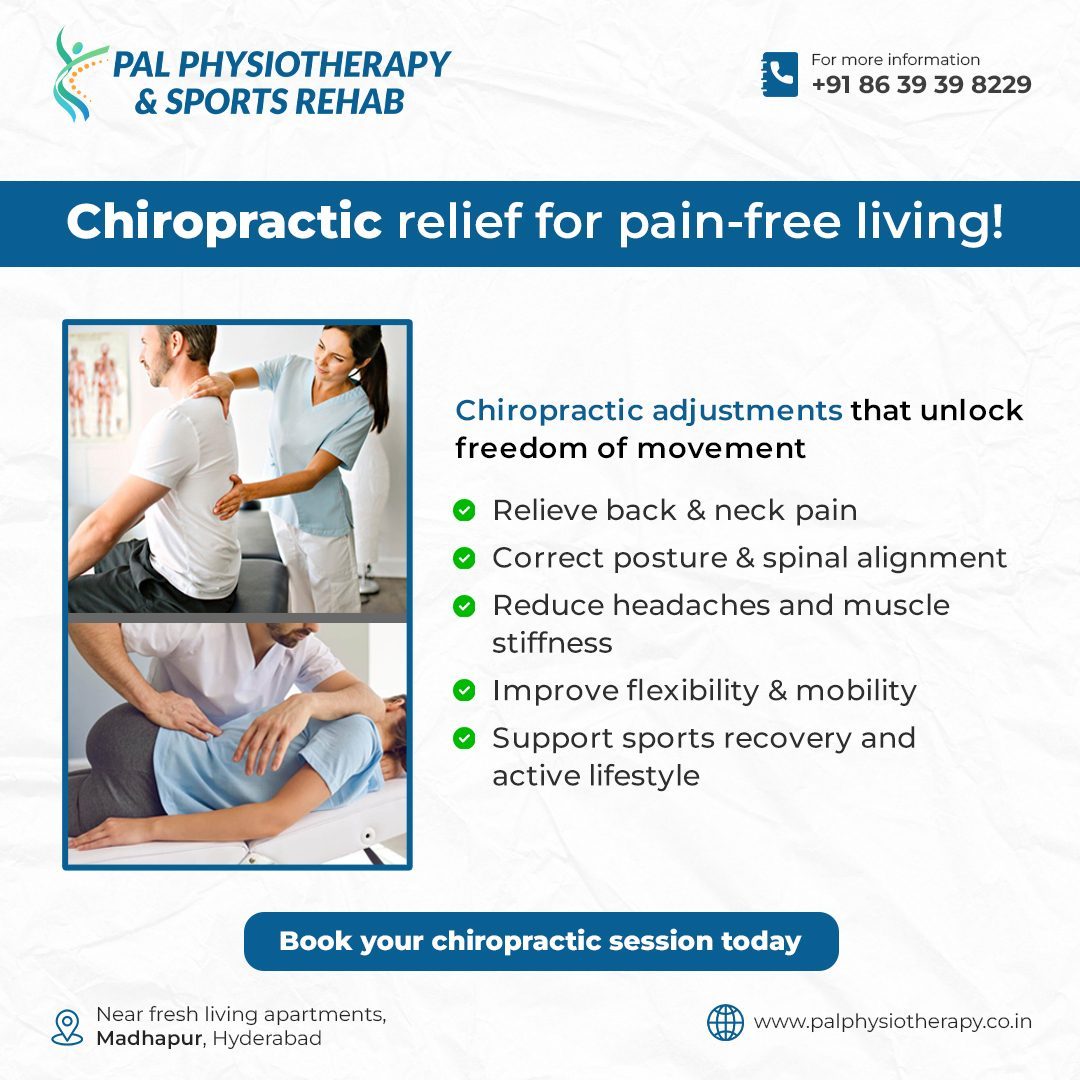 PAL Physiotherapy - Chiropractic Sessions